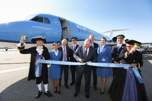 feest bij klm